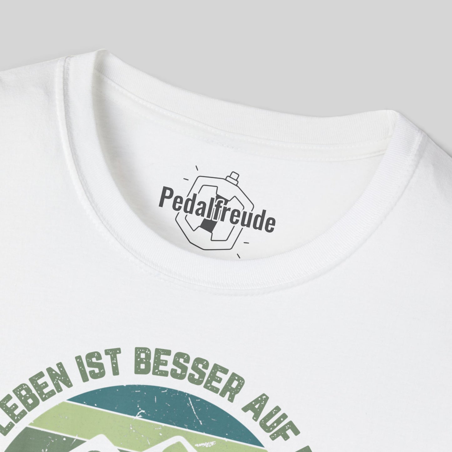 Leben ist besser auf dem Bike – Retro Fahrrad T-Shirt