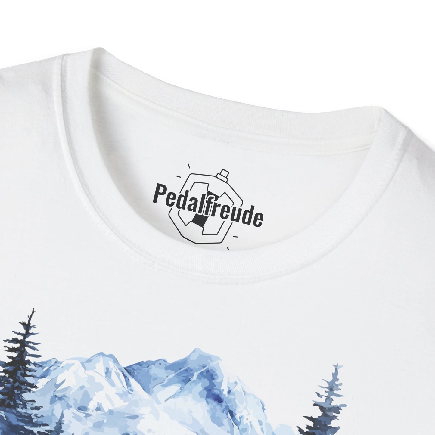 Mountainbike T-Shirt – 'Wo Andere Frieren Fahren Wir' Design