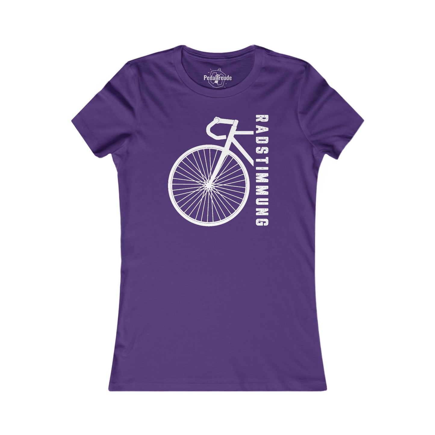 Radstimmung Damen T-Shirt – Fahrradliebe für Radfahrerinnen