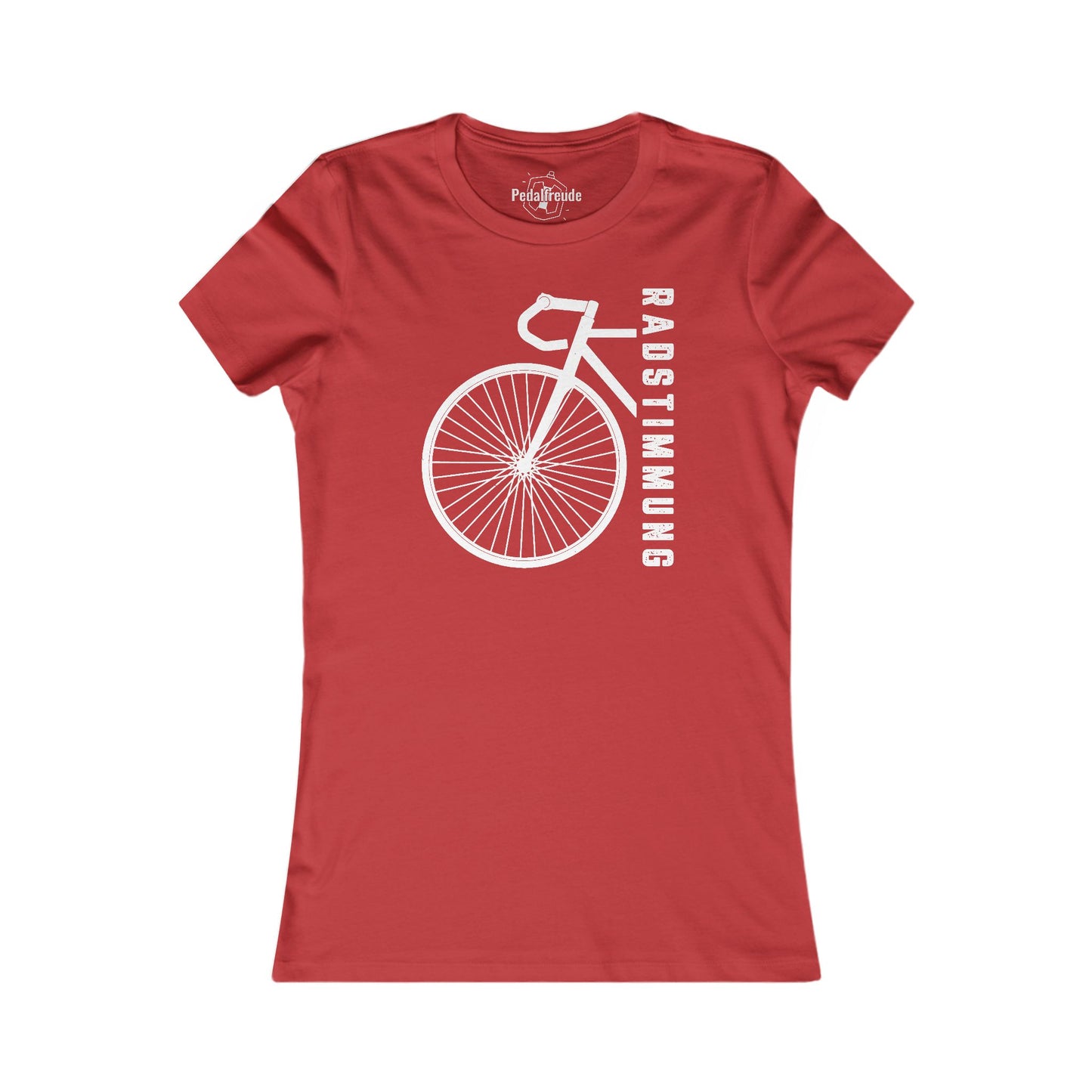 Radstimmung Damen T-Shirt – Fahrradliebe für Radfahrerinnen