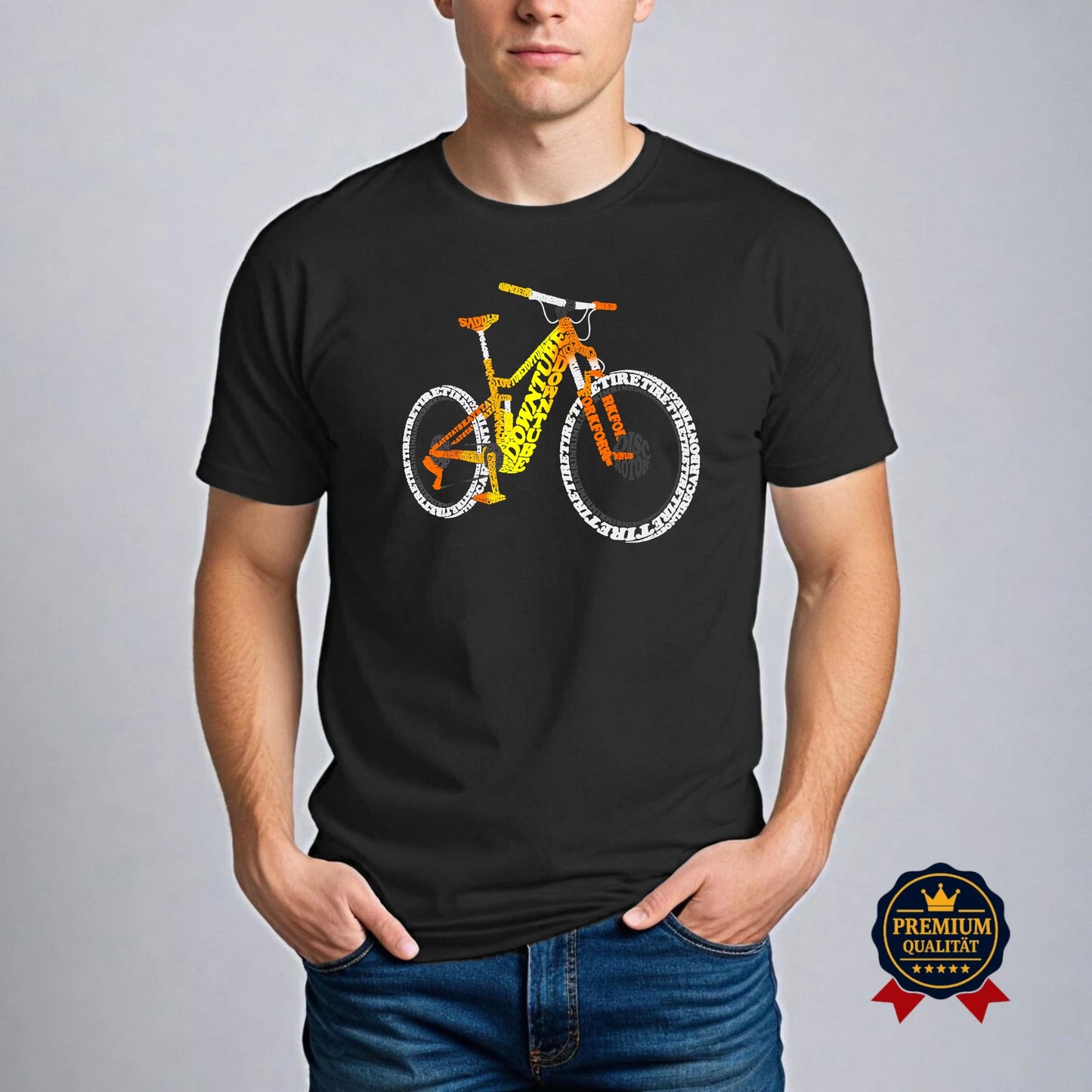 MTB Parts Shirt – Wortkunst Für Mountainbike-Fans