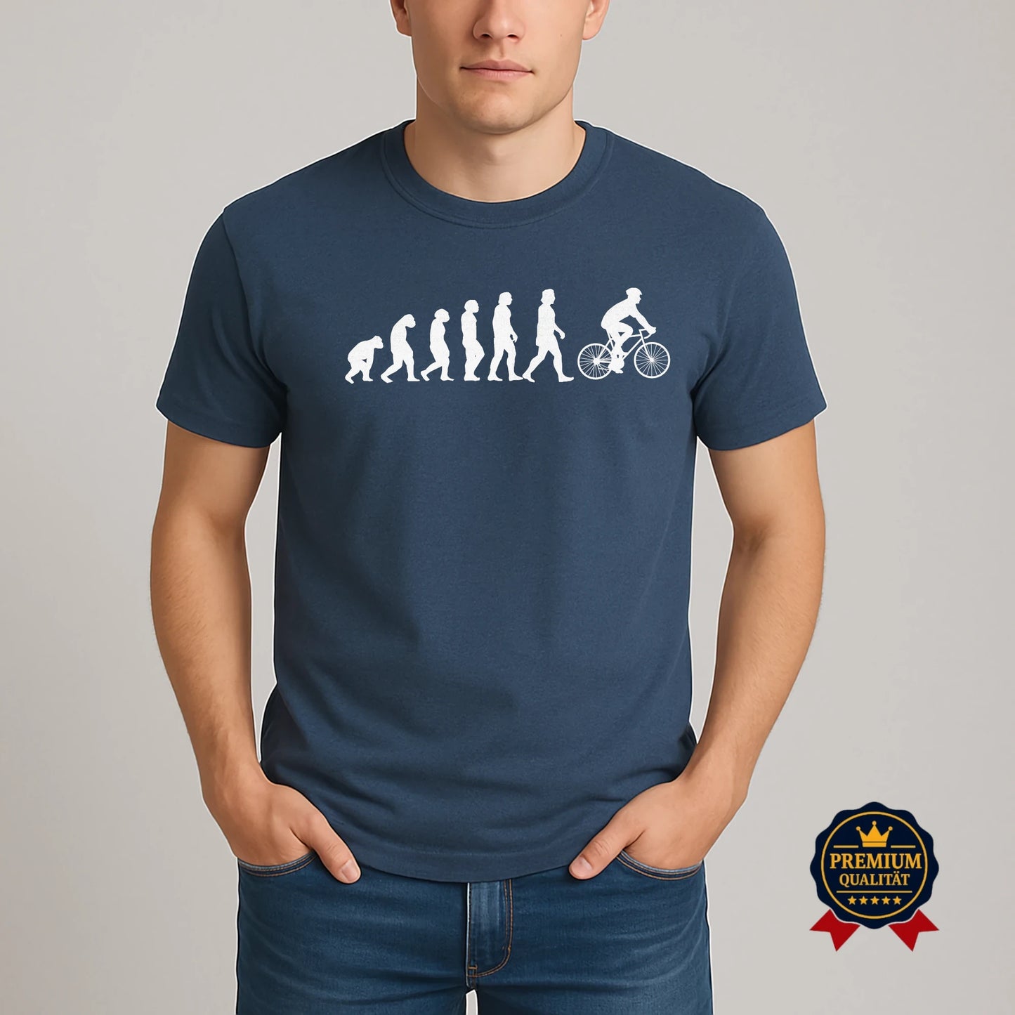 Evolution Bike Shirt – Vom Affen Zum Radfahrer