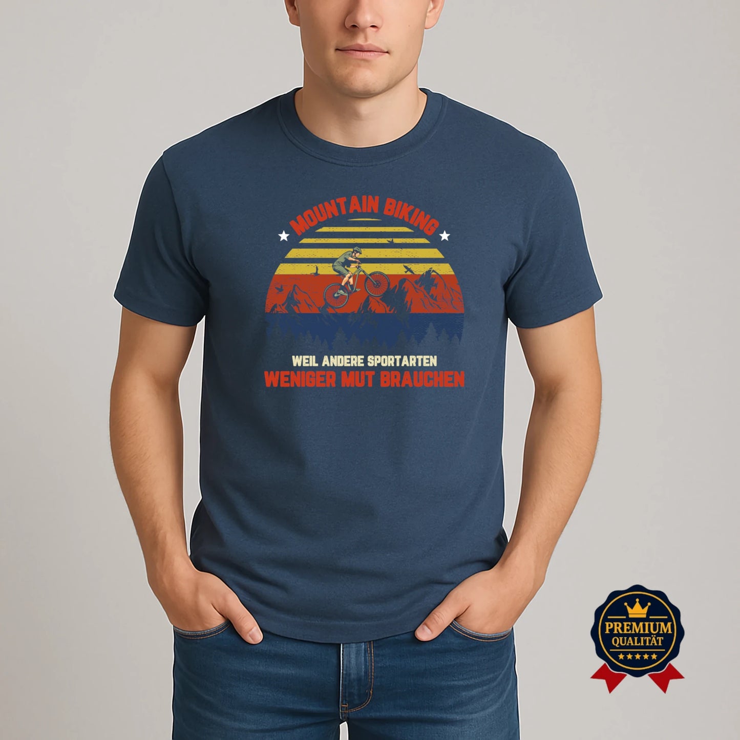 Mountain Biking Shirt – Weniger Mut? Nicht mit uns!