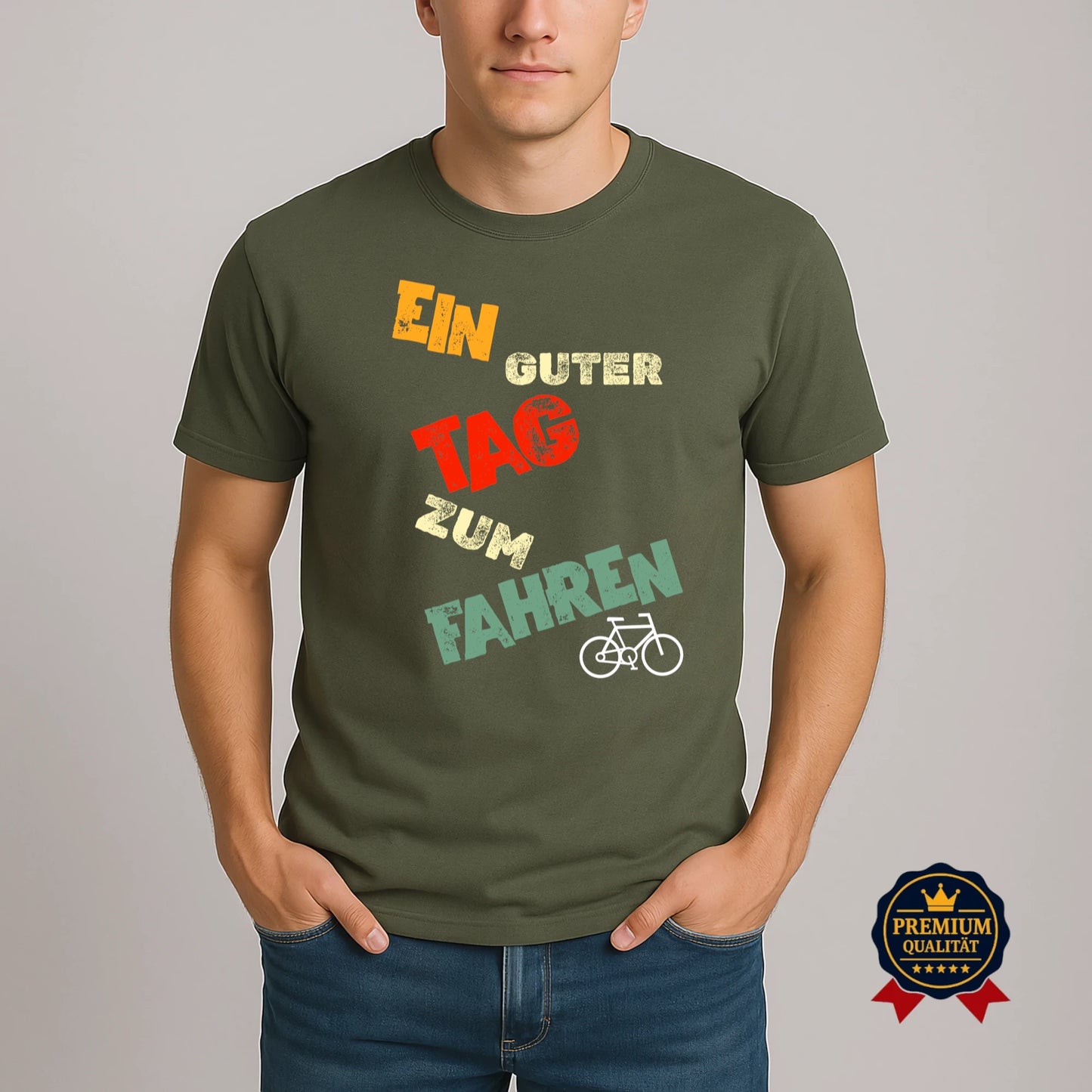 Ein Guter Tag Zum Fahren – Motivations-T-Shirt für Radfahrer
