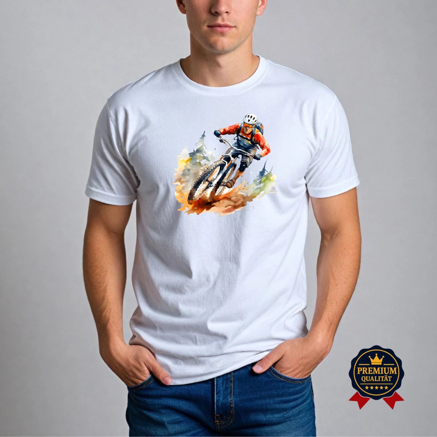 Mountainbike Action – T-Shirt für Abenteurer