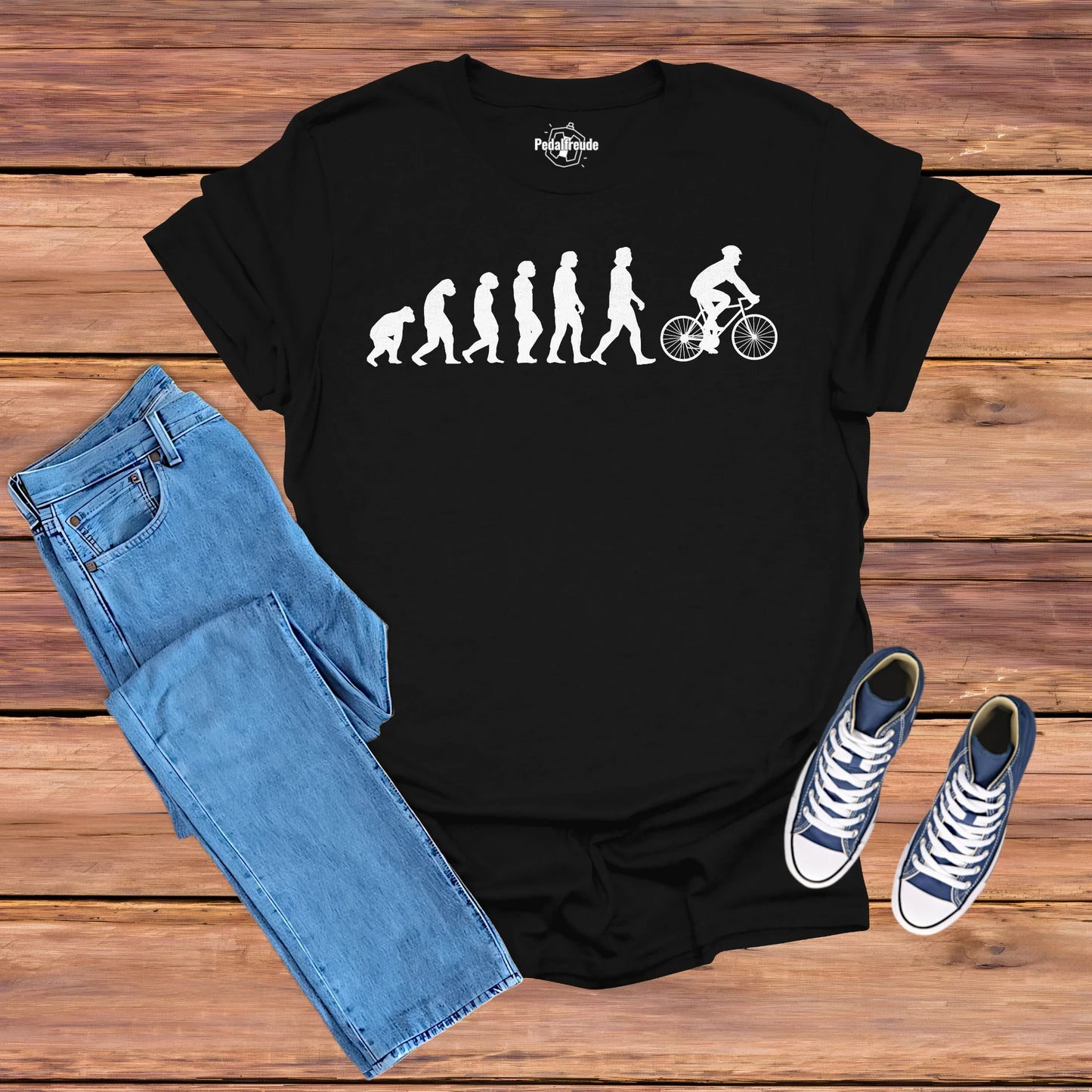 Evolution Bike Shirt – Vom Affen Zum Radfahrer