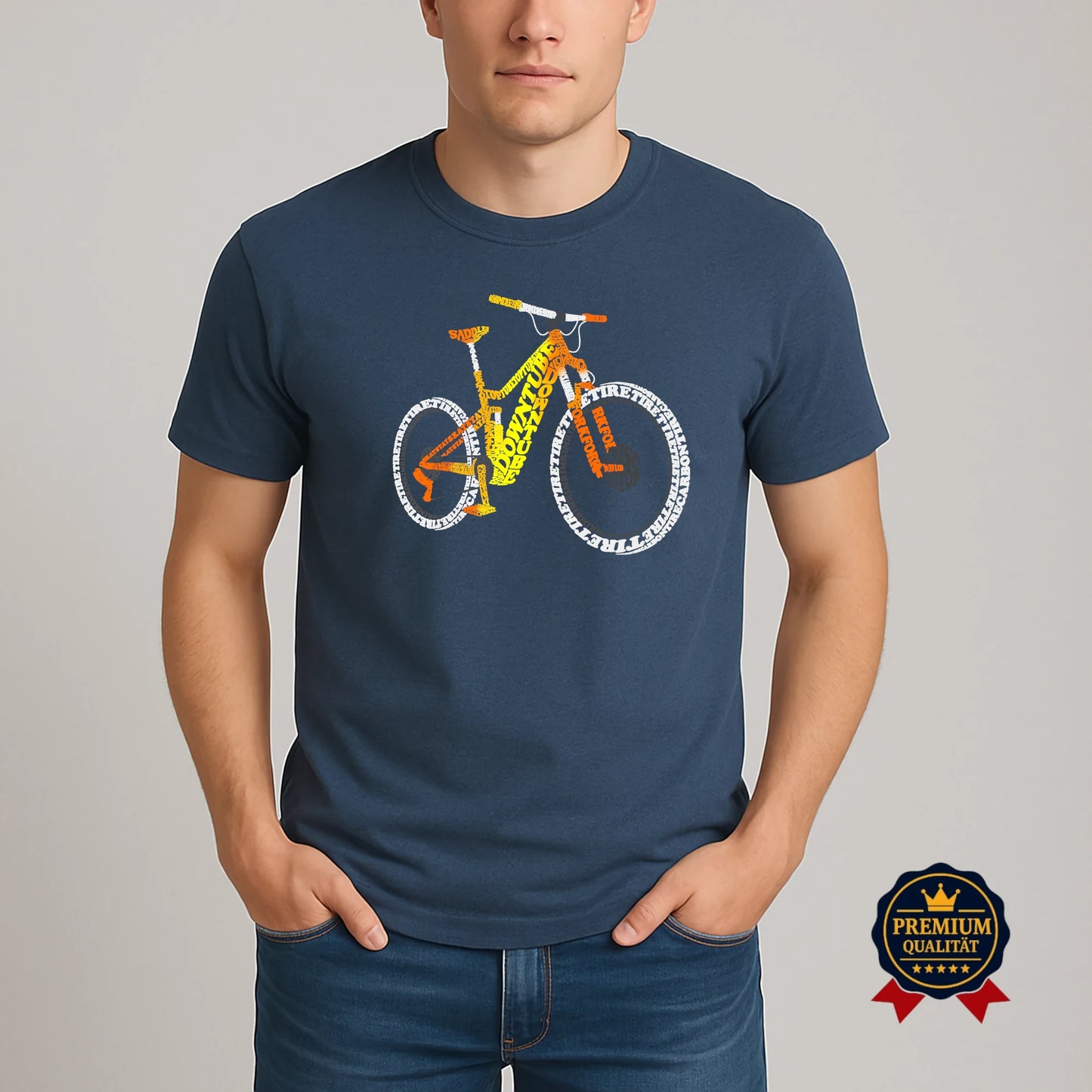 MTB Parts Shirt – Wortkunst Für Mountainbike-Fans