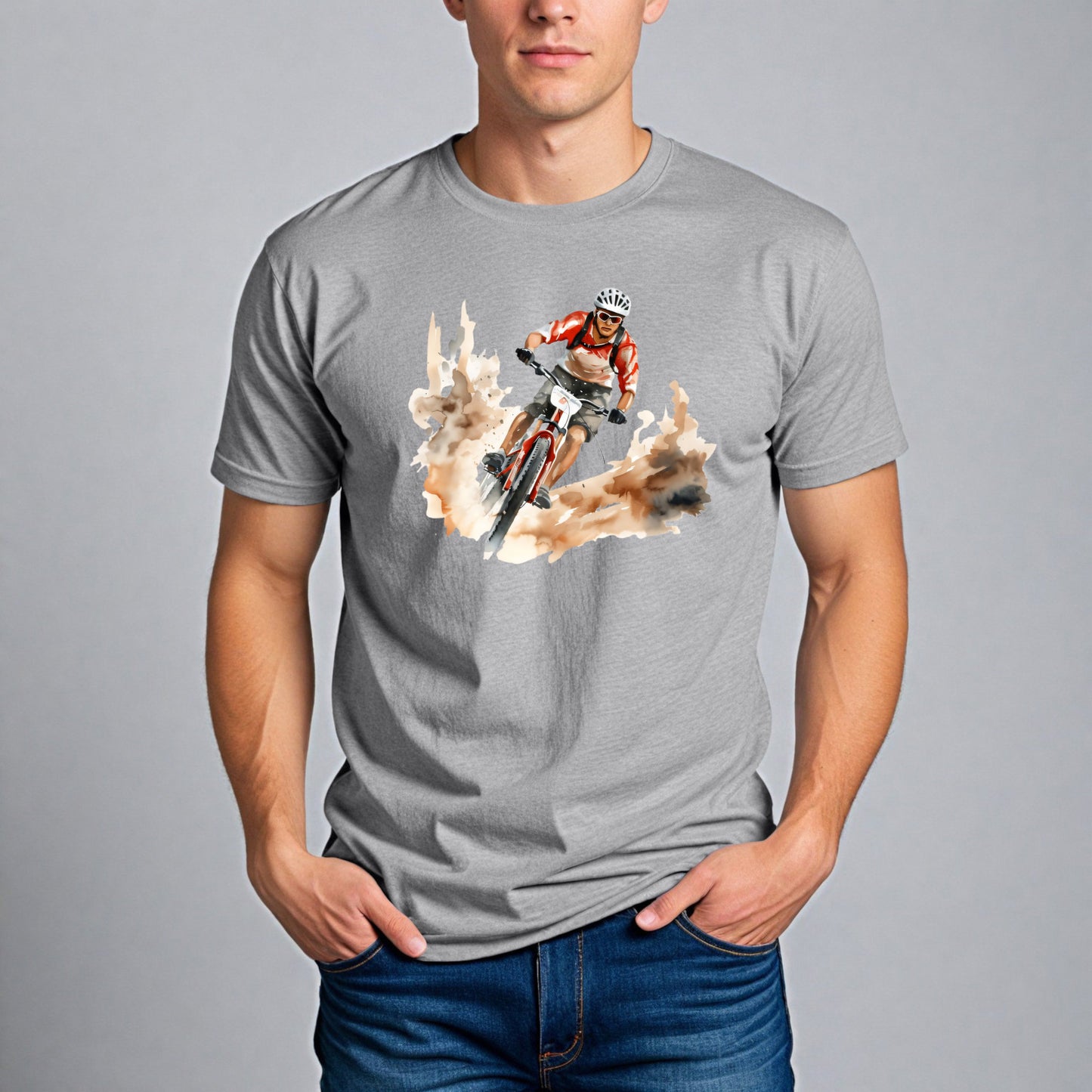 Mountainbike Action – T-Shirt für Abenteurer