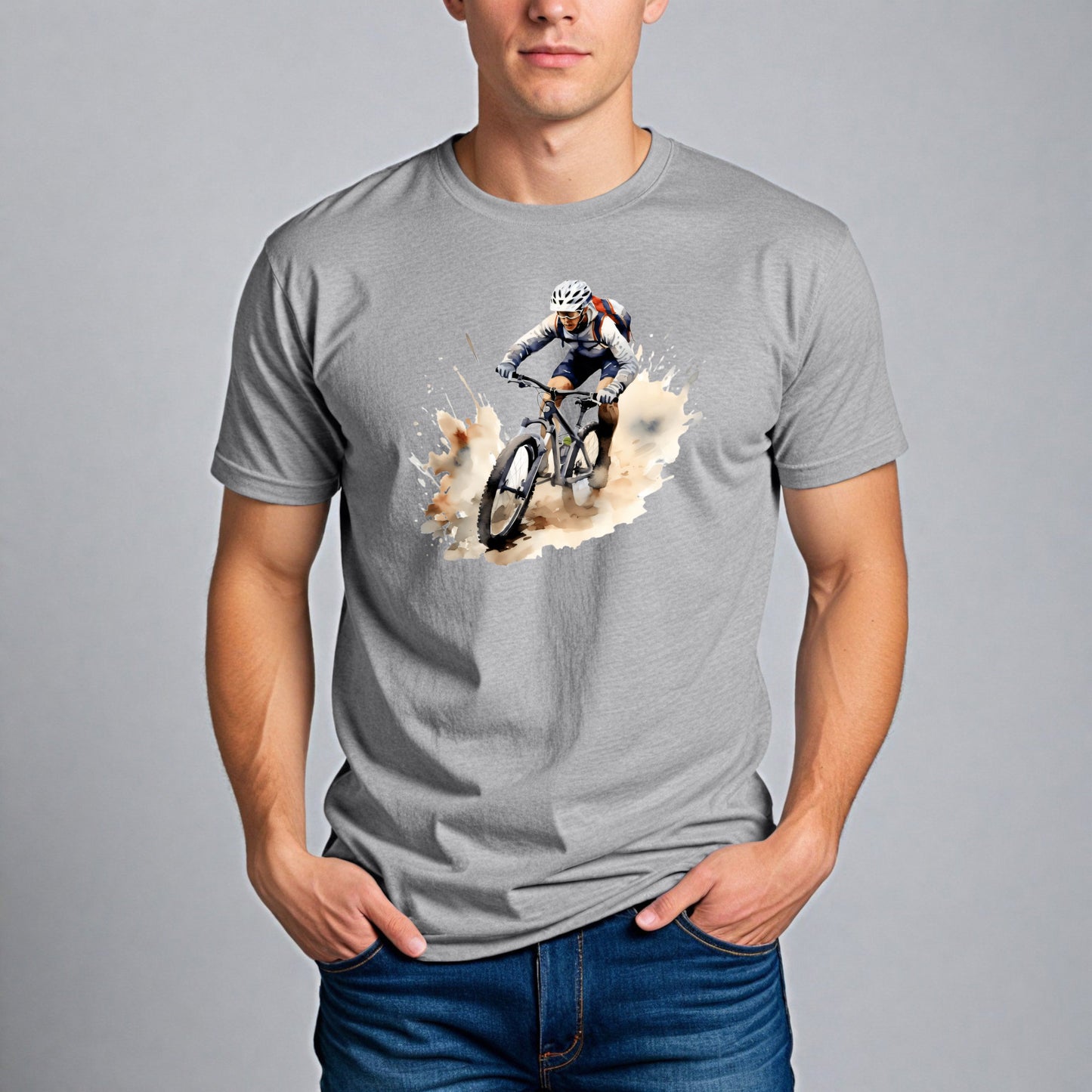 Mountainbike Action – T-Shirt für Abenteurer