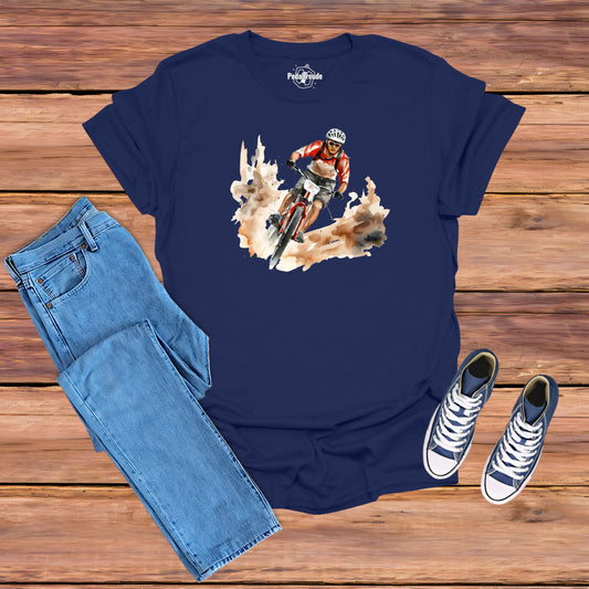 Mountainbike Action – T-Shirt für Abenteurer