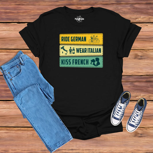 Ride German – Fahrrad T-Shirt mit Stil