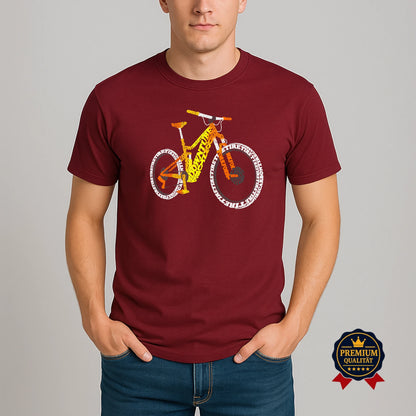 MTB Parts Shirt – Wortkunst Für Mountainbike-Fans