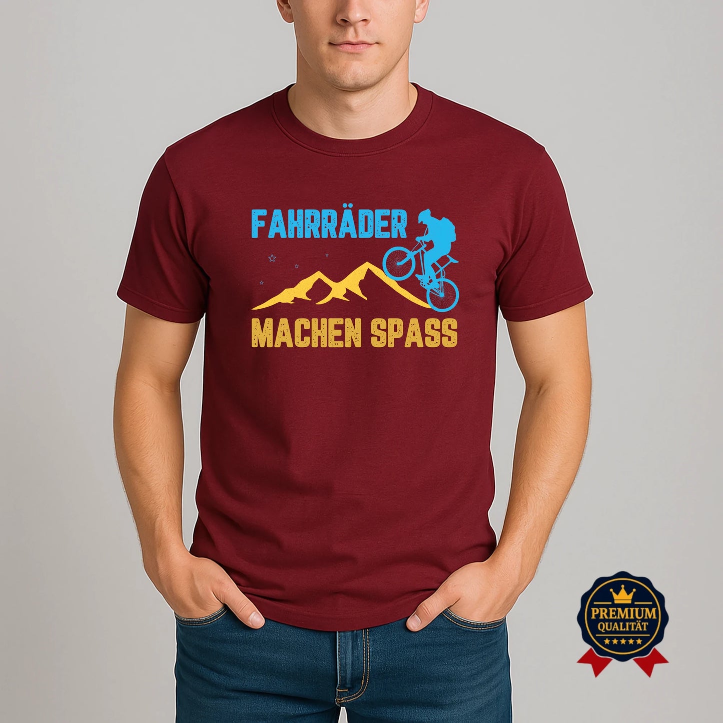 Fahrräder Machen Spaß – Stylisches T-Shirt für Radfahrer