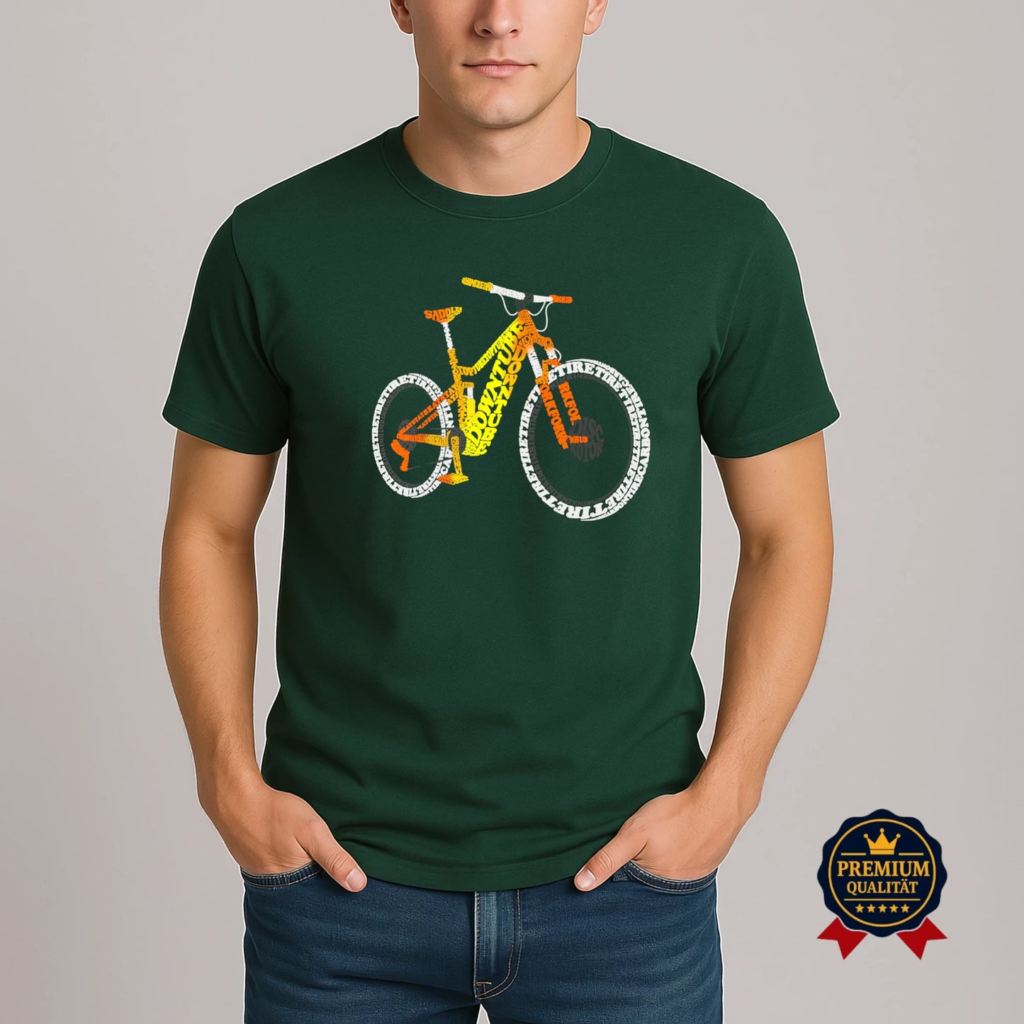 MTB Parts Shirt – Wortkunst Für Mountainbike-Fans