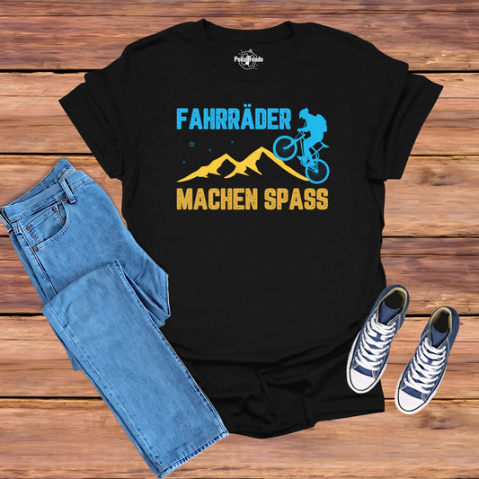 Fahrräder Machen Spaß – Stylisches T-Shirt für Radfahrer