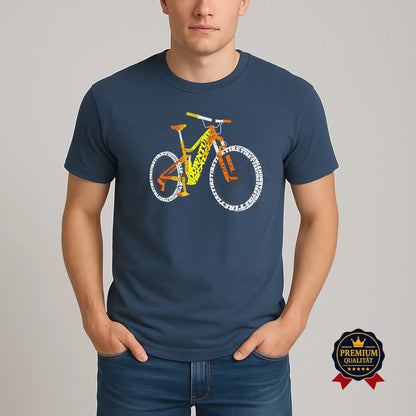 MTB Parts Shirt – Wortkunst Für Mountainbike-Fans