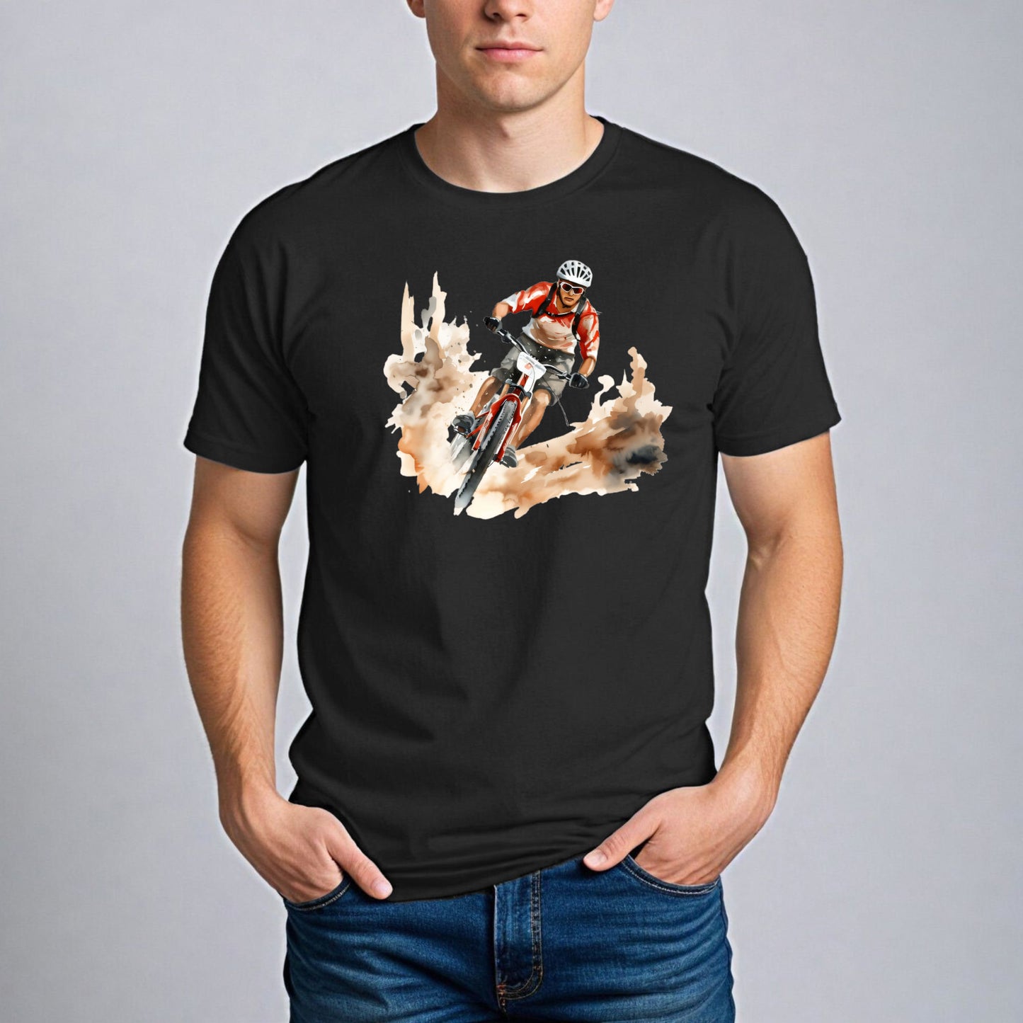 Mountainbike Action – T-Shirt für Abenteurer