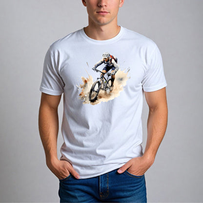 Mountainbike Action – T-Shirt für Abenteurer