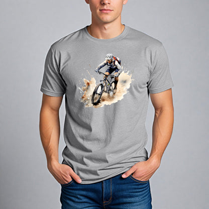 Mountainbike Action – T-Shirt für Abenteurer