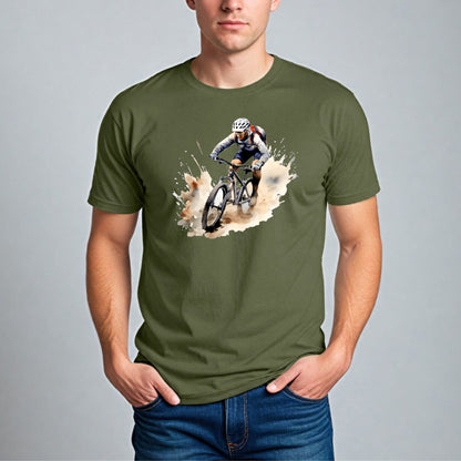 Mountainbike Action – T-Shirt für Abenteurer