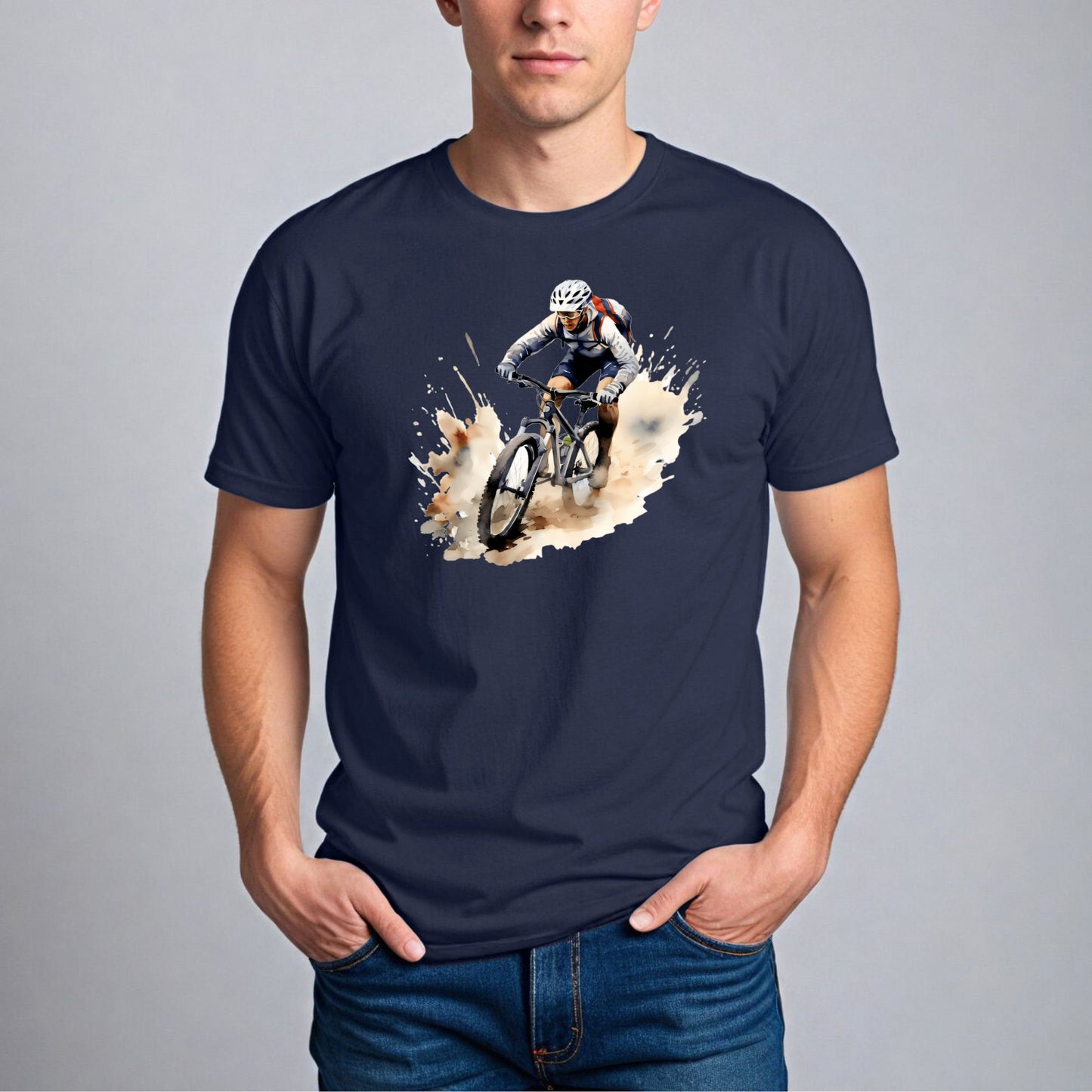 Mountainbike Action – T-Shirt für Abenteurer