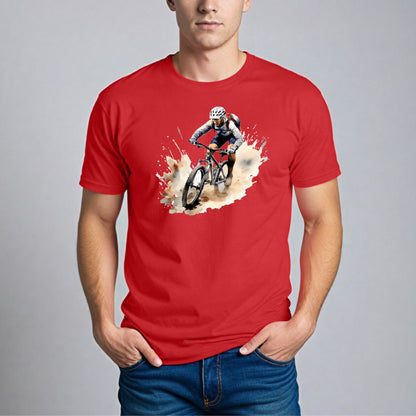 Mountainbike Action – T-Shirt für Abenteurer