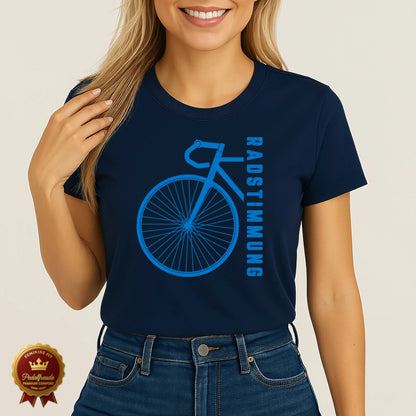 Radstimmung Damen T-Shirt – Fahrradliebe für Radfahrerinnen