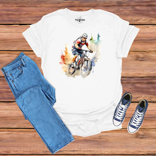 MTB T-Shirt für Männer – Farbenfrohes Offroad-Design für echte Abenteurer